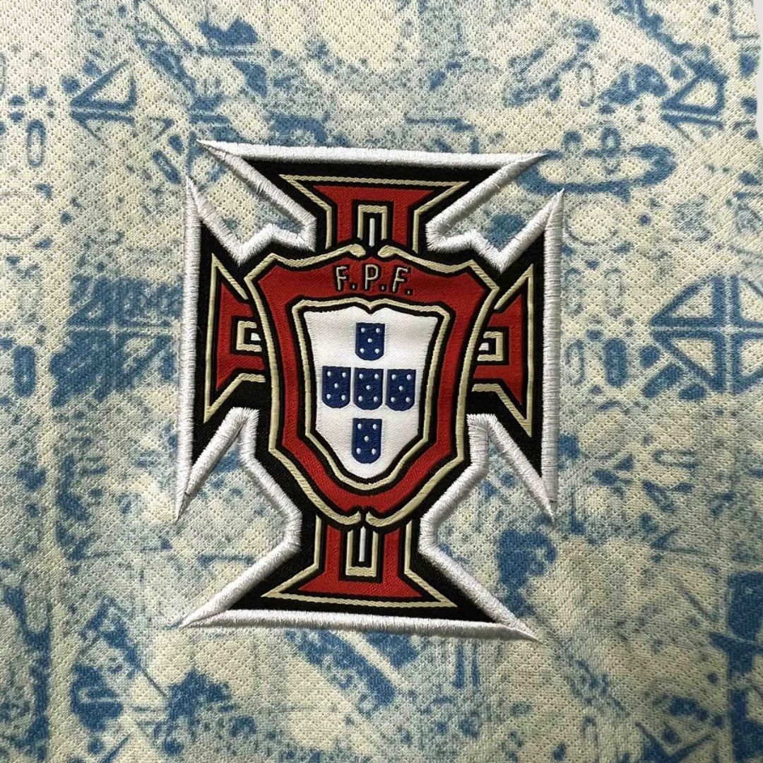 Portugal - Maillot Extérieur 24/25 - Blanc,Bleu - Covred