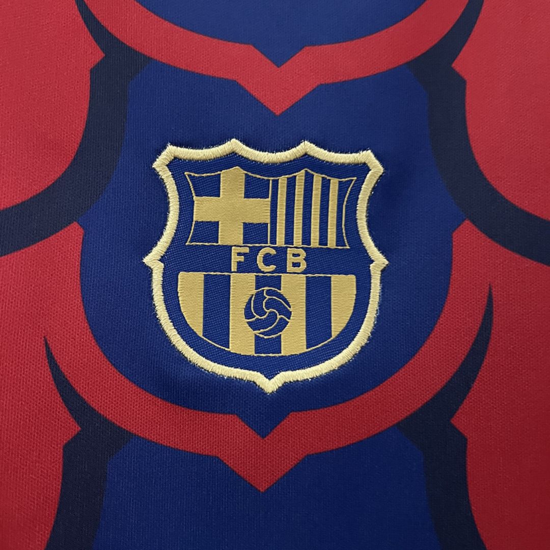 FC Barcelone - Maillot d'Entraînement  24/25 - Rouge, Bleu - Covred