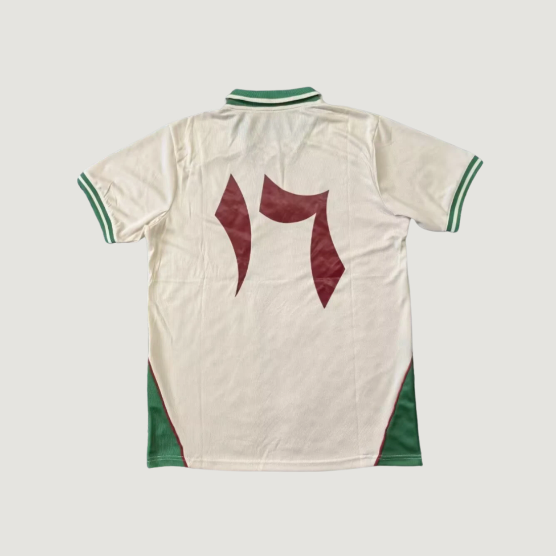 CD Palestino – Maillot 2025/26 – Écru, Vert, Bordeaux - Covred