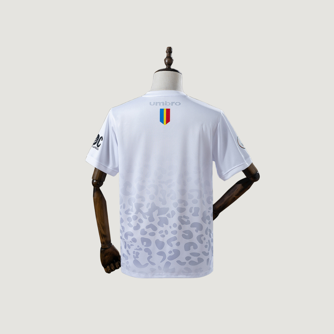Congo – Maillot Domicile 2026 – Blanc, Gris
