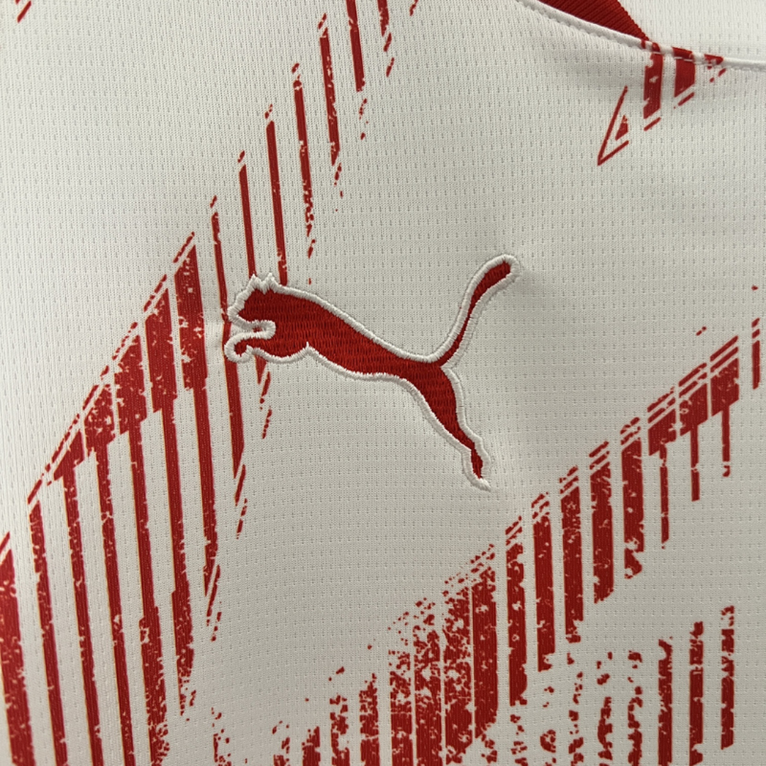 Leipzig - Maillot Domicile 24/25 - Blanc/Rouge - Covred