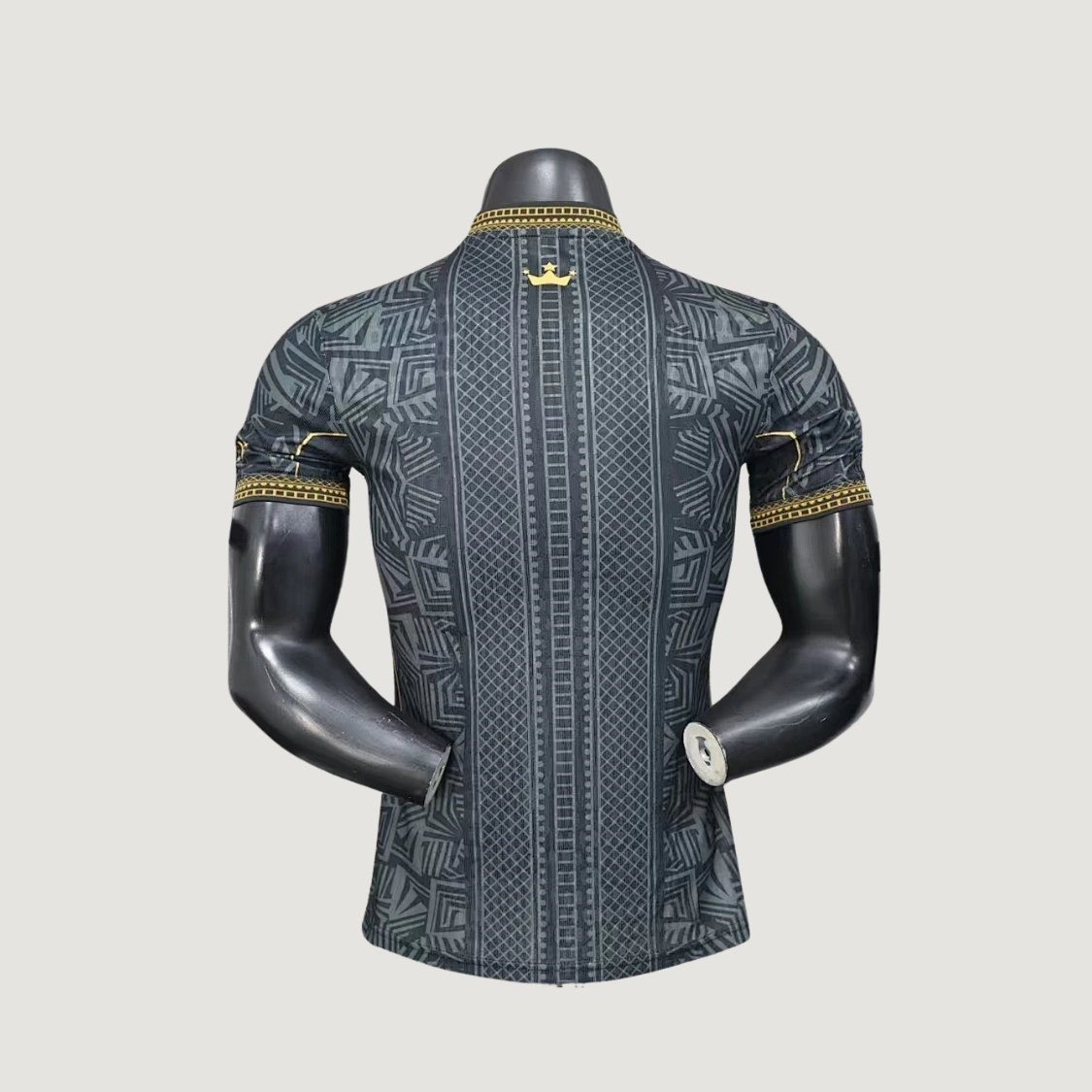 Brésil – Maillot Concept 2026 – Noir, Gris, Or