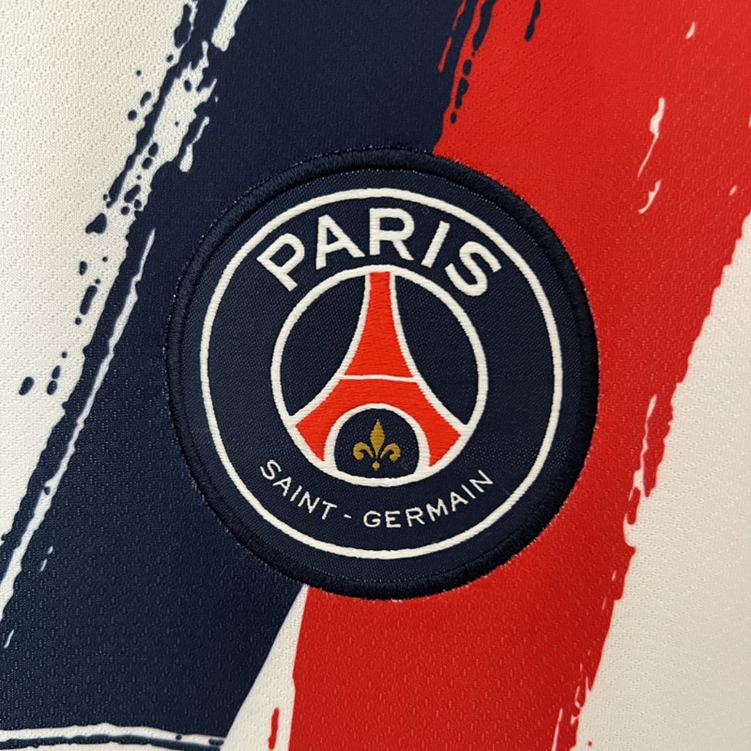Paris Saint Germain ( PSG ) -  Maillot Extérieur 24/25 - Blanc - Covred