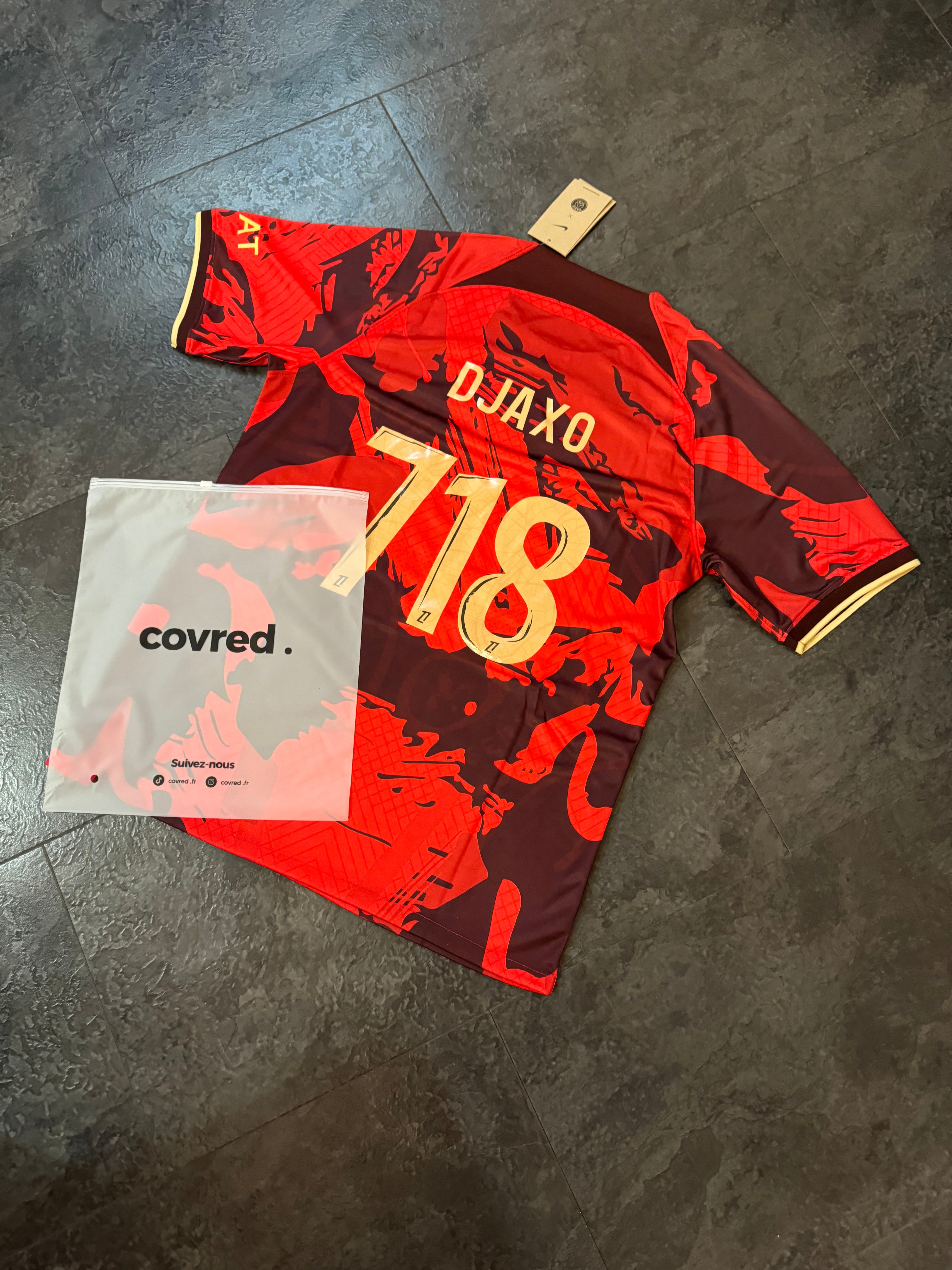 Paris Saint Germain ( PSG )  -  Maillot Édition Spéciale 24/25 - Rouge - Covred