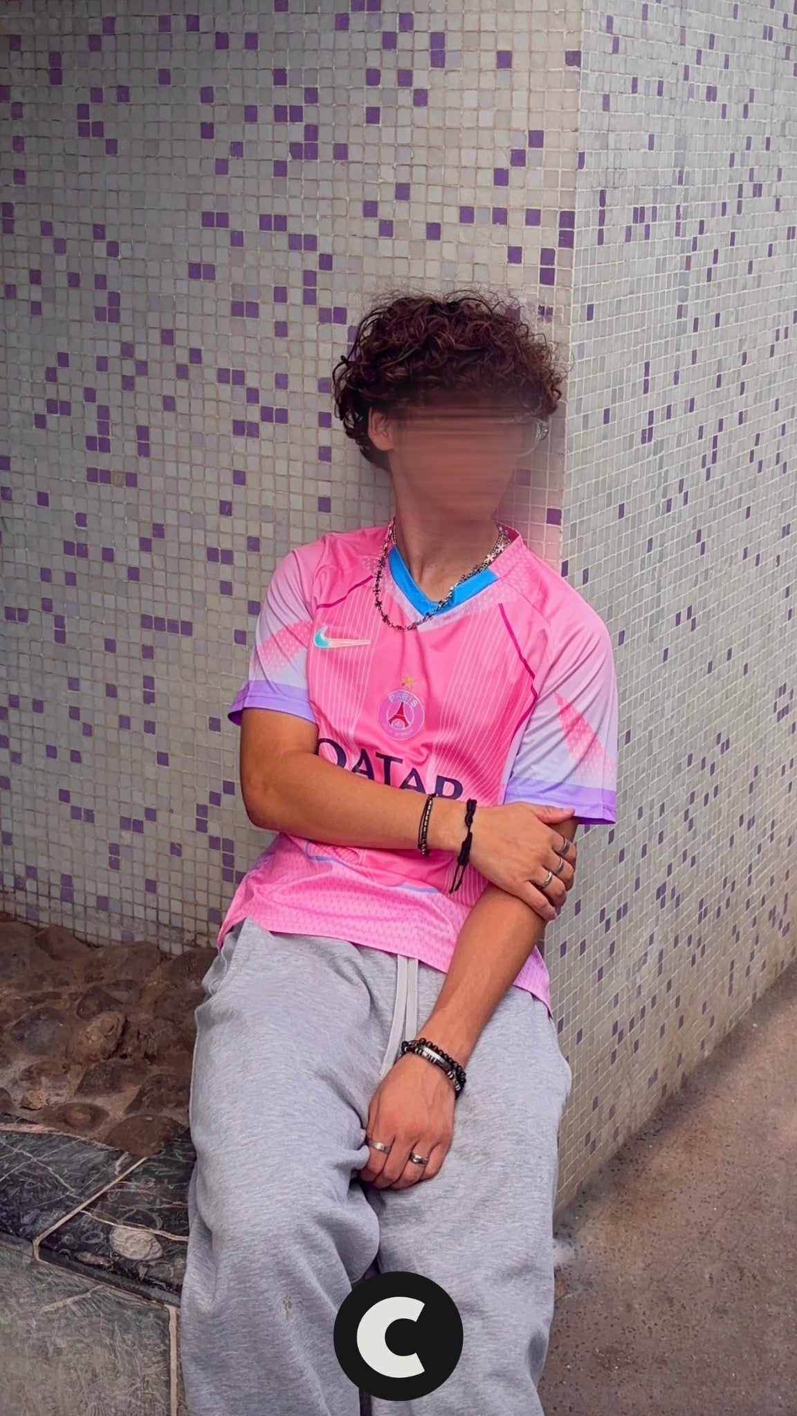 Paris Saint-Germain – Maillot Concept 2025/26 – Rose pastel - Covred