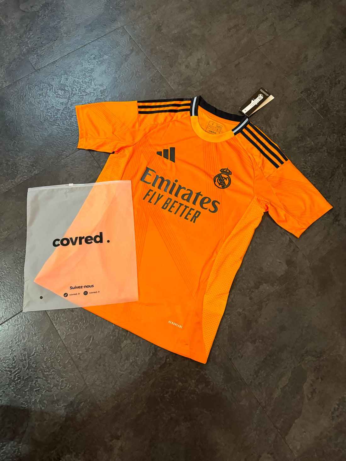 Real Madrid - Domicile 24/25 - Orange ( Fan ) - Covred