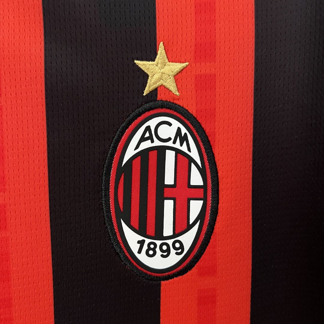 AC Milan - Maillot Domicile 24/25 - Rouge, Noir - Covred