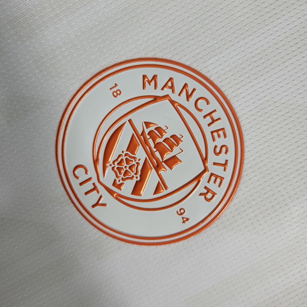 Manchester City - Maillot Extérieur  23/24 - Blanc - Covred