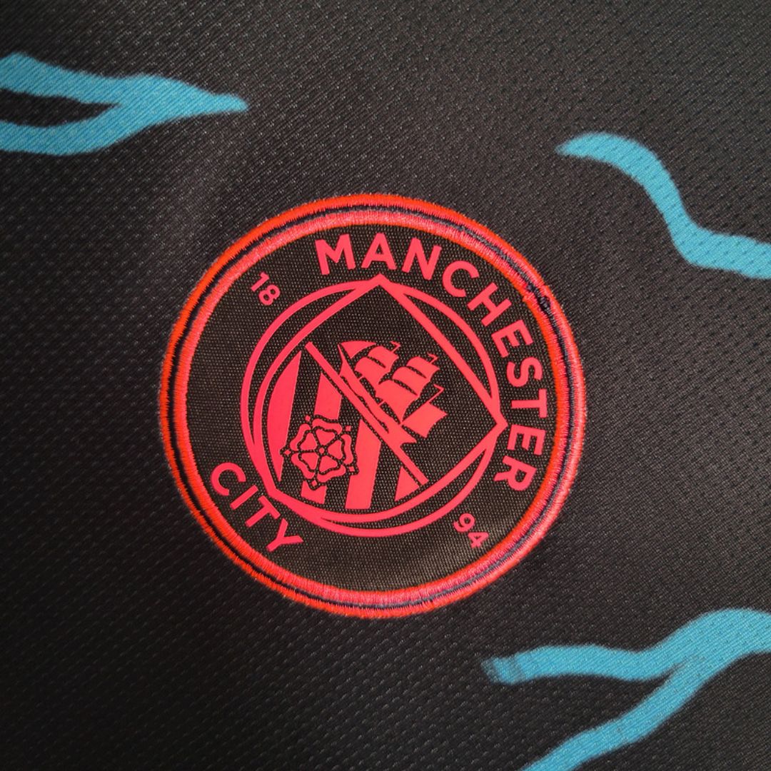 Manchester City - Maillot Extérieur 23/24 - Noir - Covred