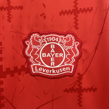 Leverkusen - Maillot Domicile 24/25 - Rouge / Noir - Covred