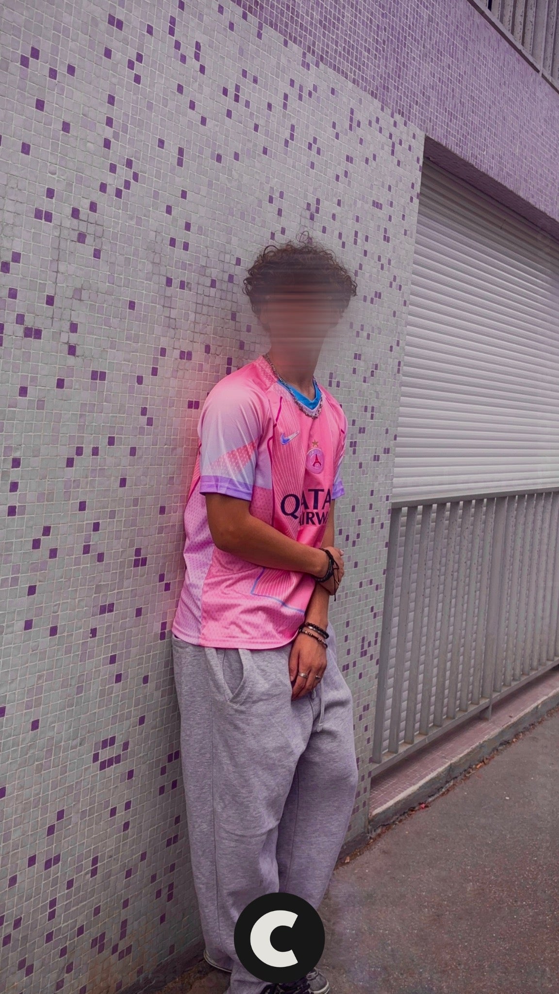 Paris Saint-Germain – Maillot Concept 2025/26 – Rose pastel - Covred