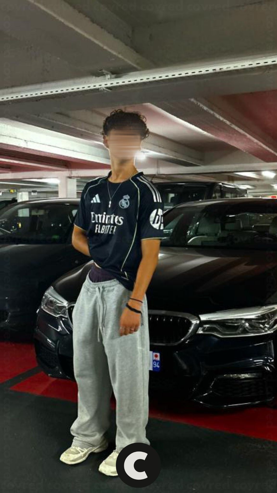 Real Madrid – Maillot Extérieur 2025/26 – Bleu marine - Covred