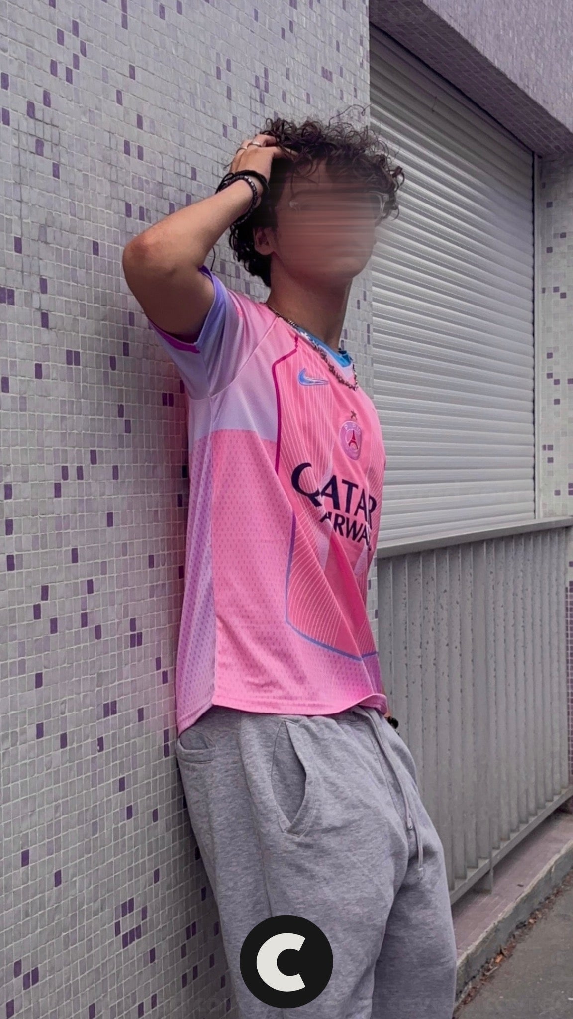 Paris Saint-Germain – Maillot Concept 2025/26 – Rose pastel - Covred