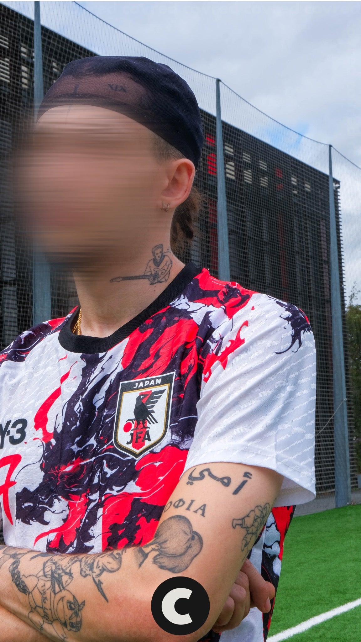 Japon – Maillot Concept 2026 – Blanc, Rouge, Noir - Covred