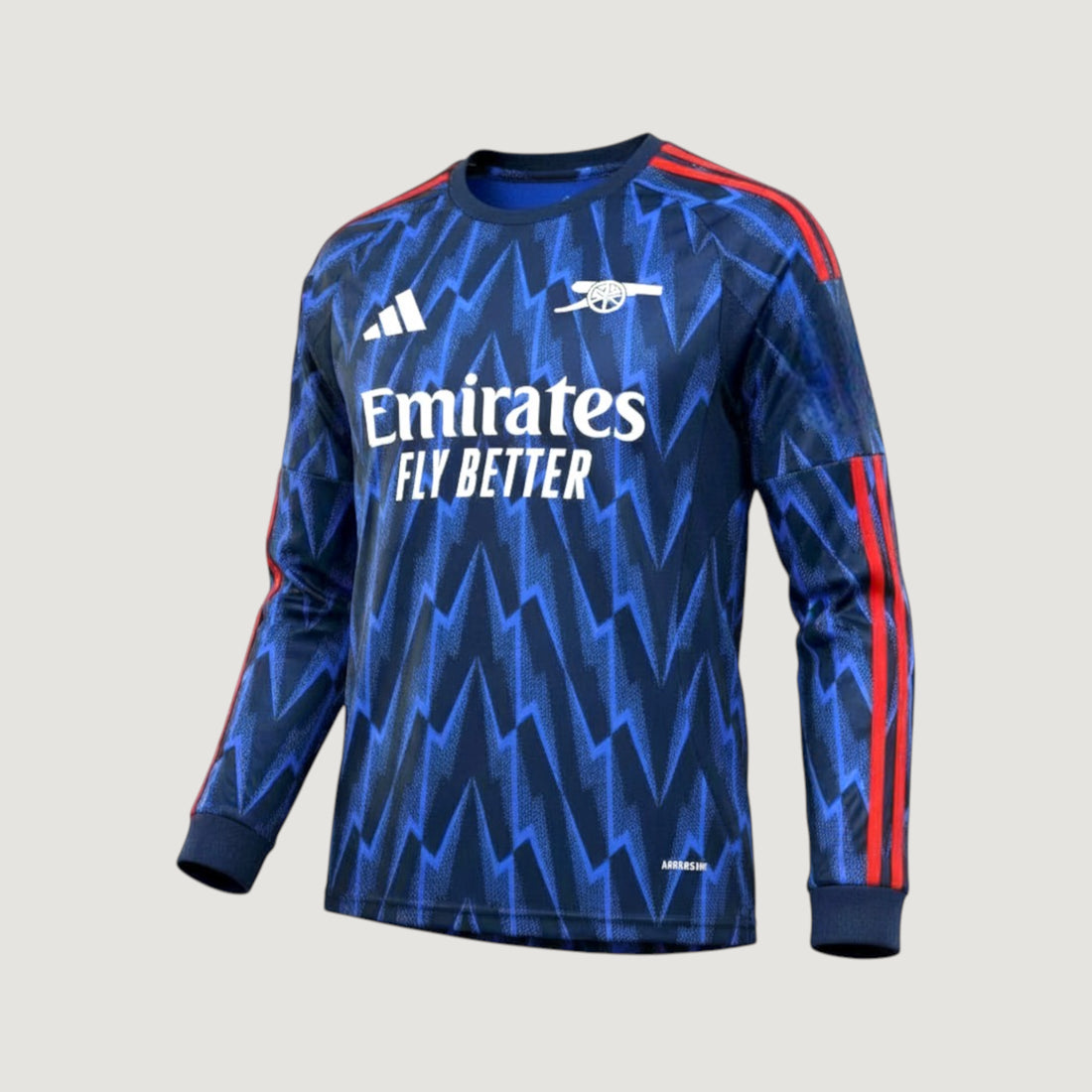 Arsenal – Maillot Extérieur Manches Longues 2025/26 – Bleu marine - Covred