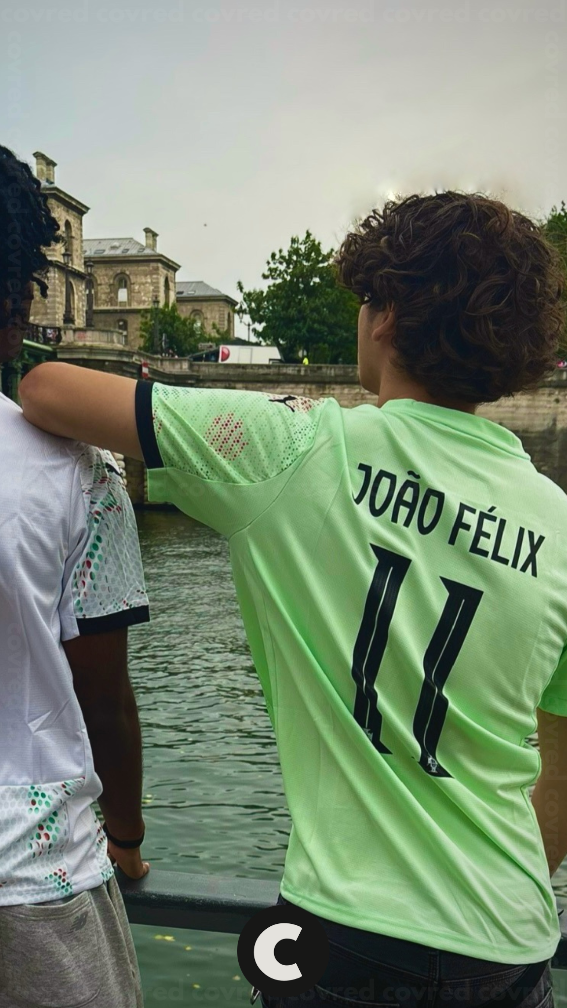 Portugal – Maillot Extérieur 2025  – Vert Menthe & Détails Noir - Covred