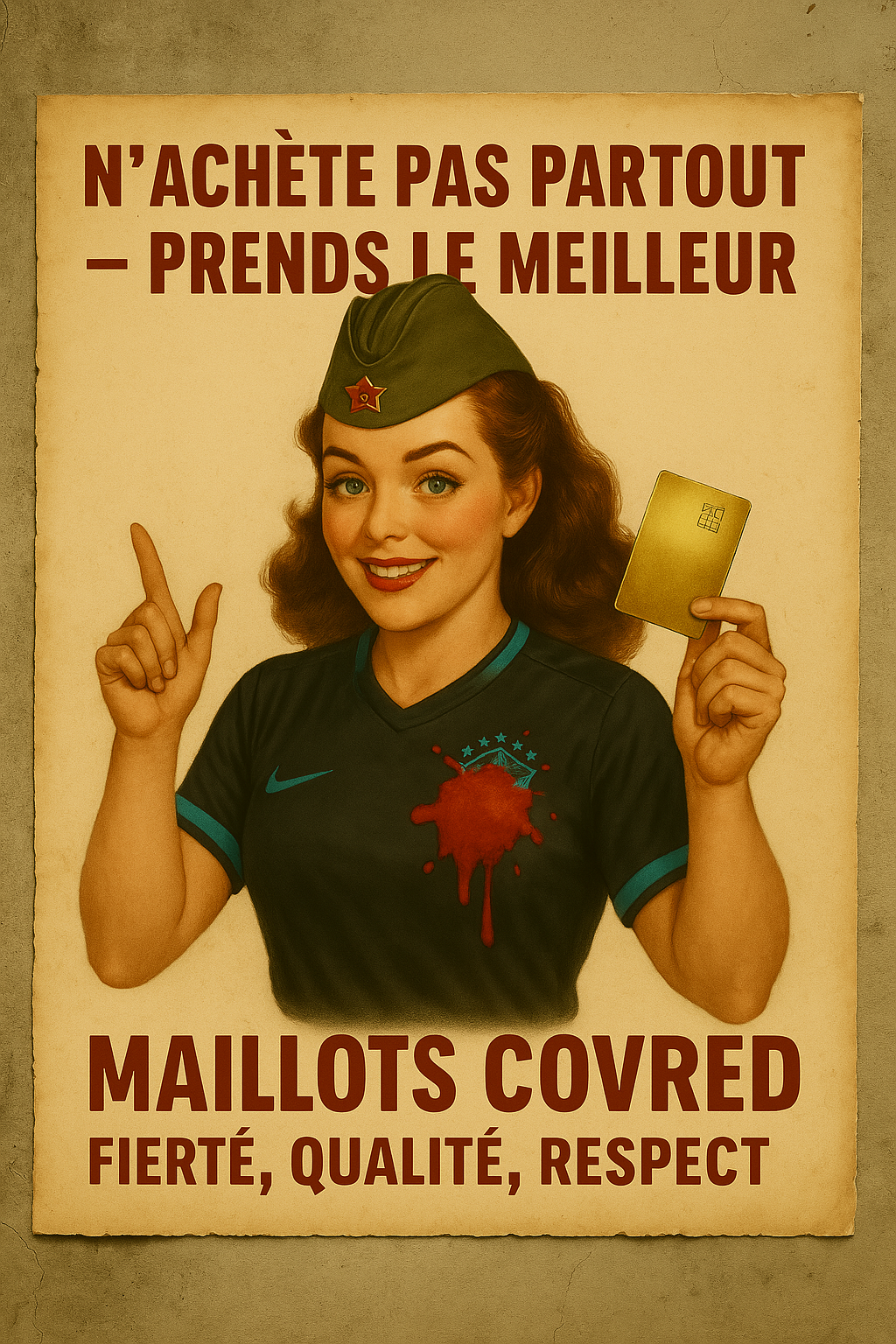 Brésil - Maillot Concept - Noir, Bleu - Covred