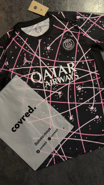 Paris Saint-Germain – Maillot Entraînement 25/26 – Noir,Rose - Covred