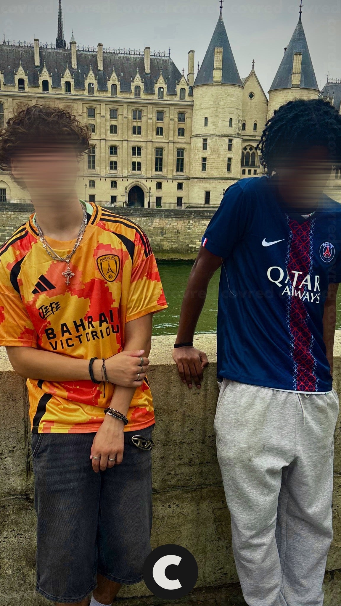 Paris FC - Maillot Ninho 2025 – Orange - Covred