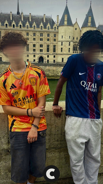 Paris FC - Maillot Ninho 2025 – Orange - Covred