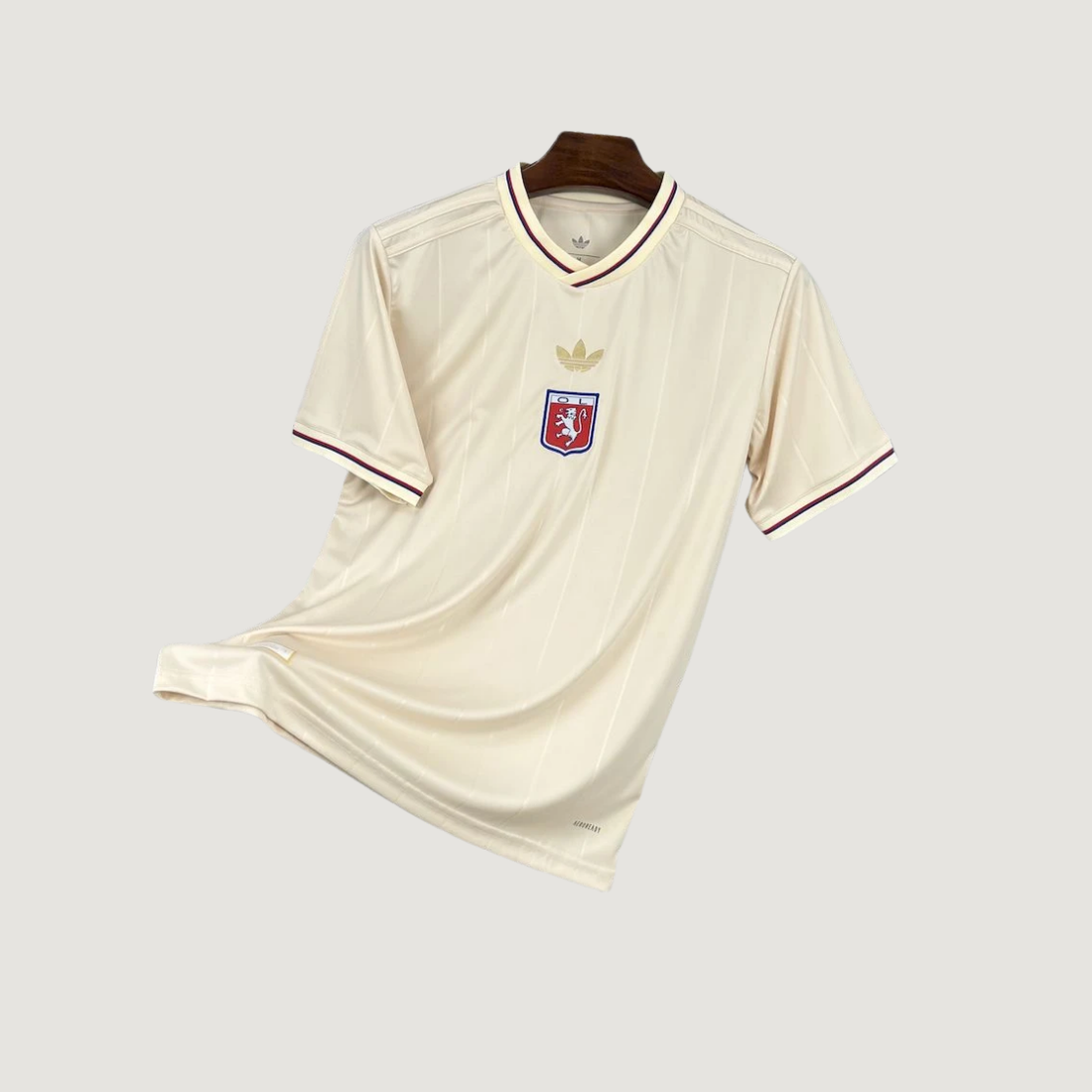 Olympique Lyonnais – Maillot Anniversaire 75 Ans 25/26 – Beige - Covred