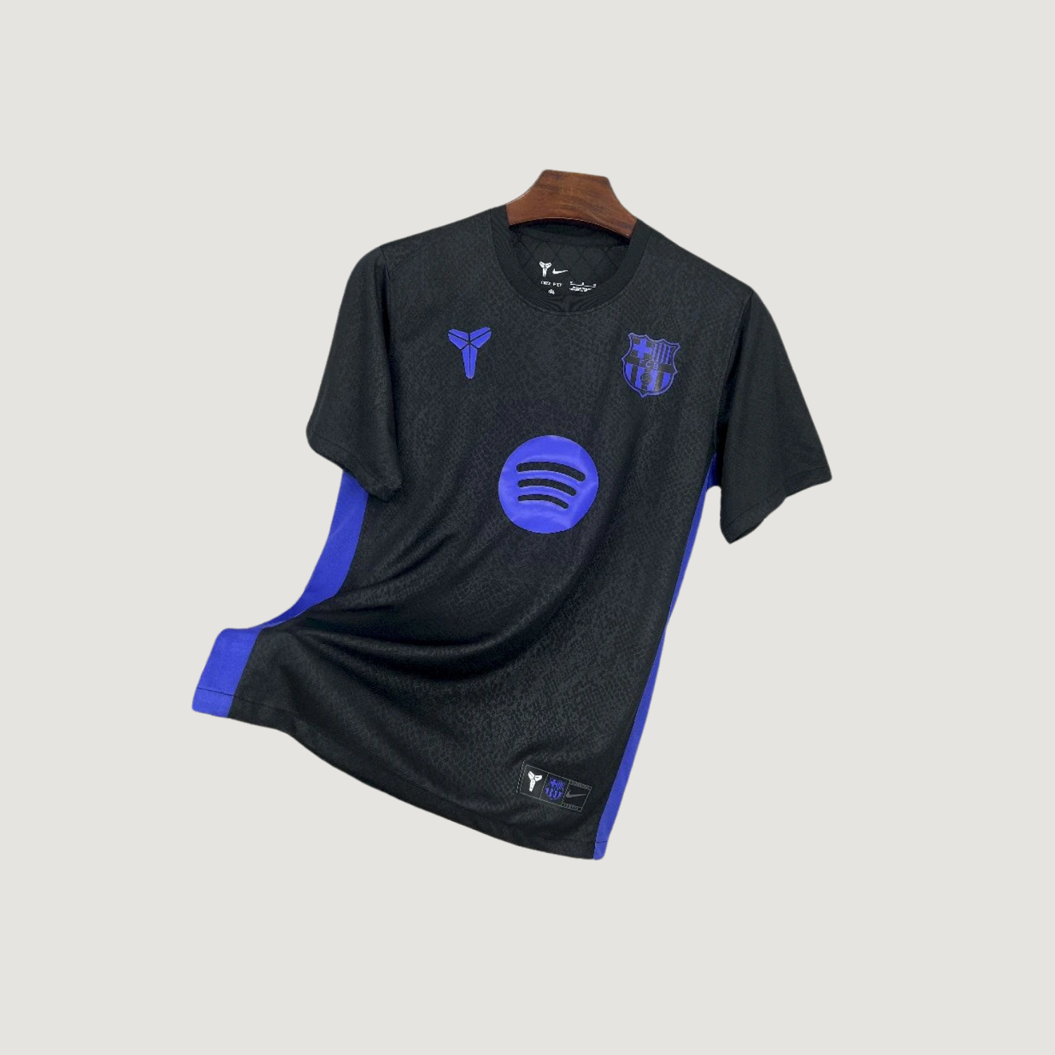 FC Barcelone – Maillot Entraînement 2025/26 – Noir - Covred