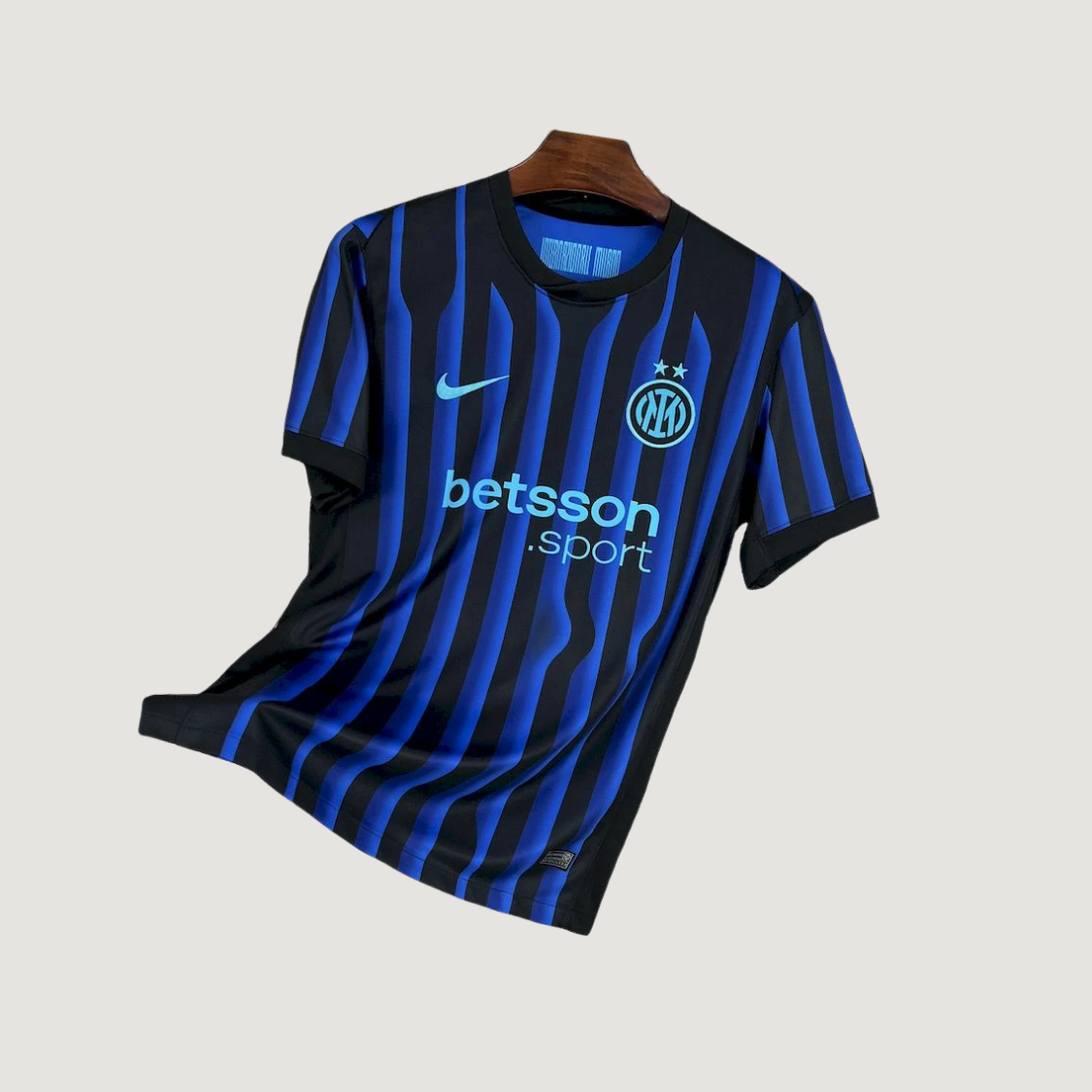 Inter Milan – Maillot Domicile 2025/26 – Noir & Bleu - Covred