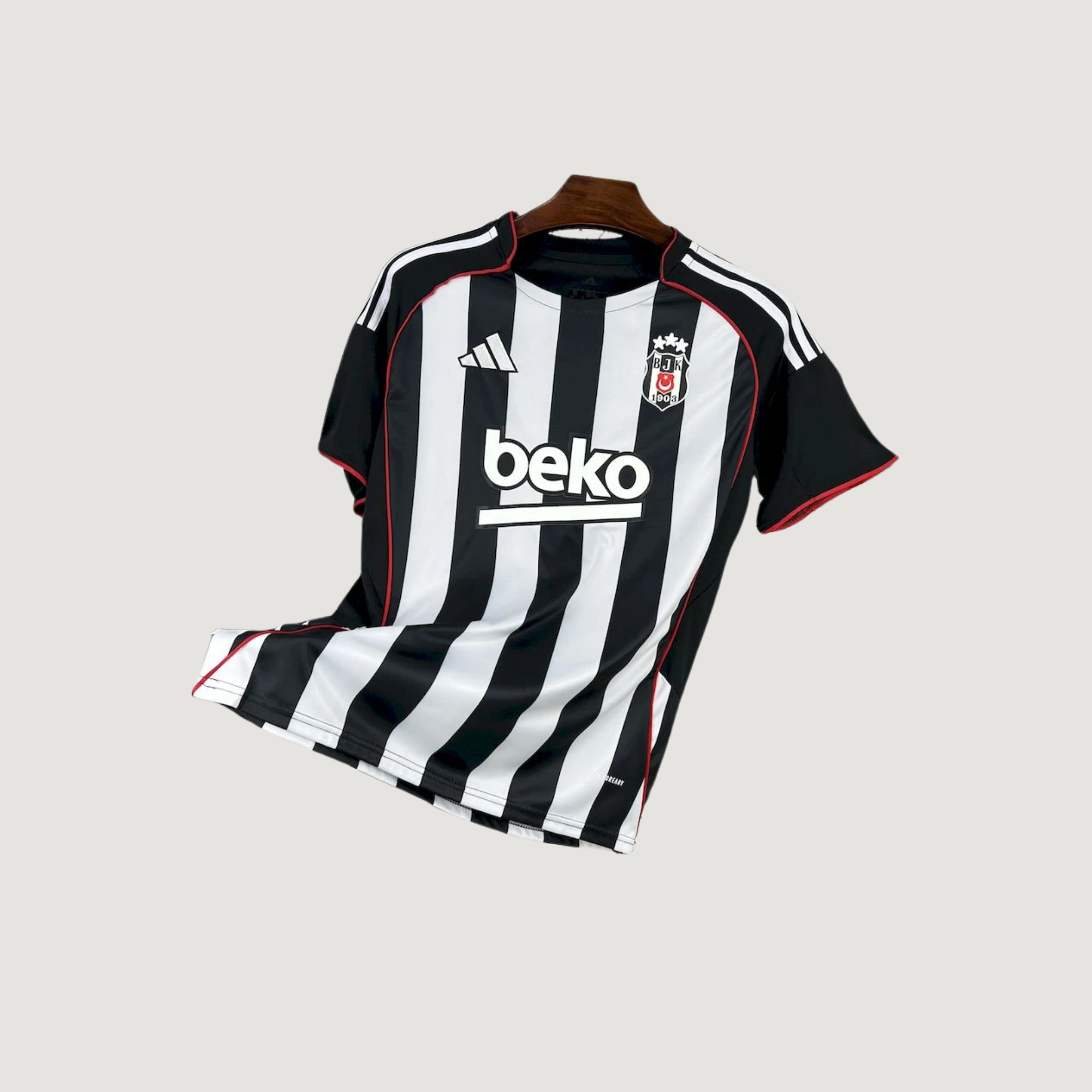 Beşiktaş – Maillot Domicile 2025/26 – Noir, Blanc - Covred