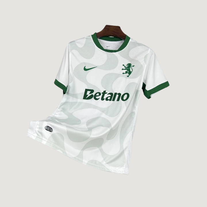Sporting Portugal – Maillot Alternatif 2025/26 – Blanc & Vert - Covred
