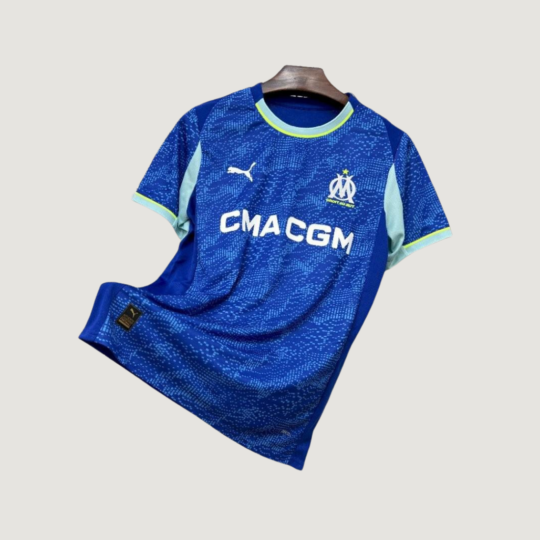 Olympique de Marseille – Maillot Third 25/26 – Bleu, Vert Clair - Covred
