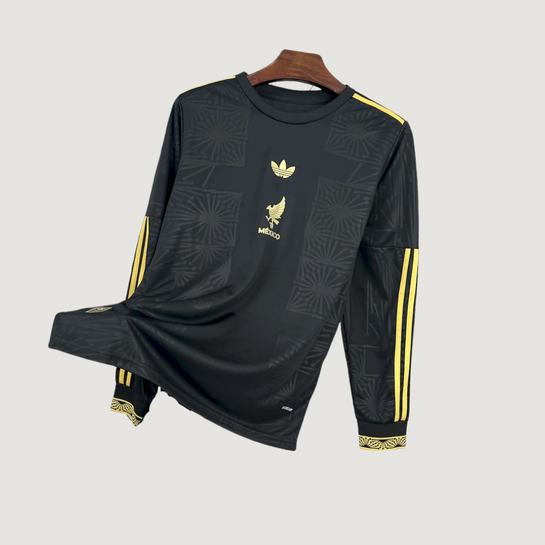 Mexique – Maillot Concept Manches Longues 2025 – Noir - Covred