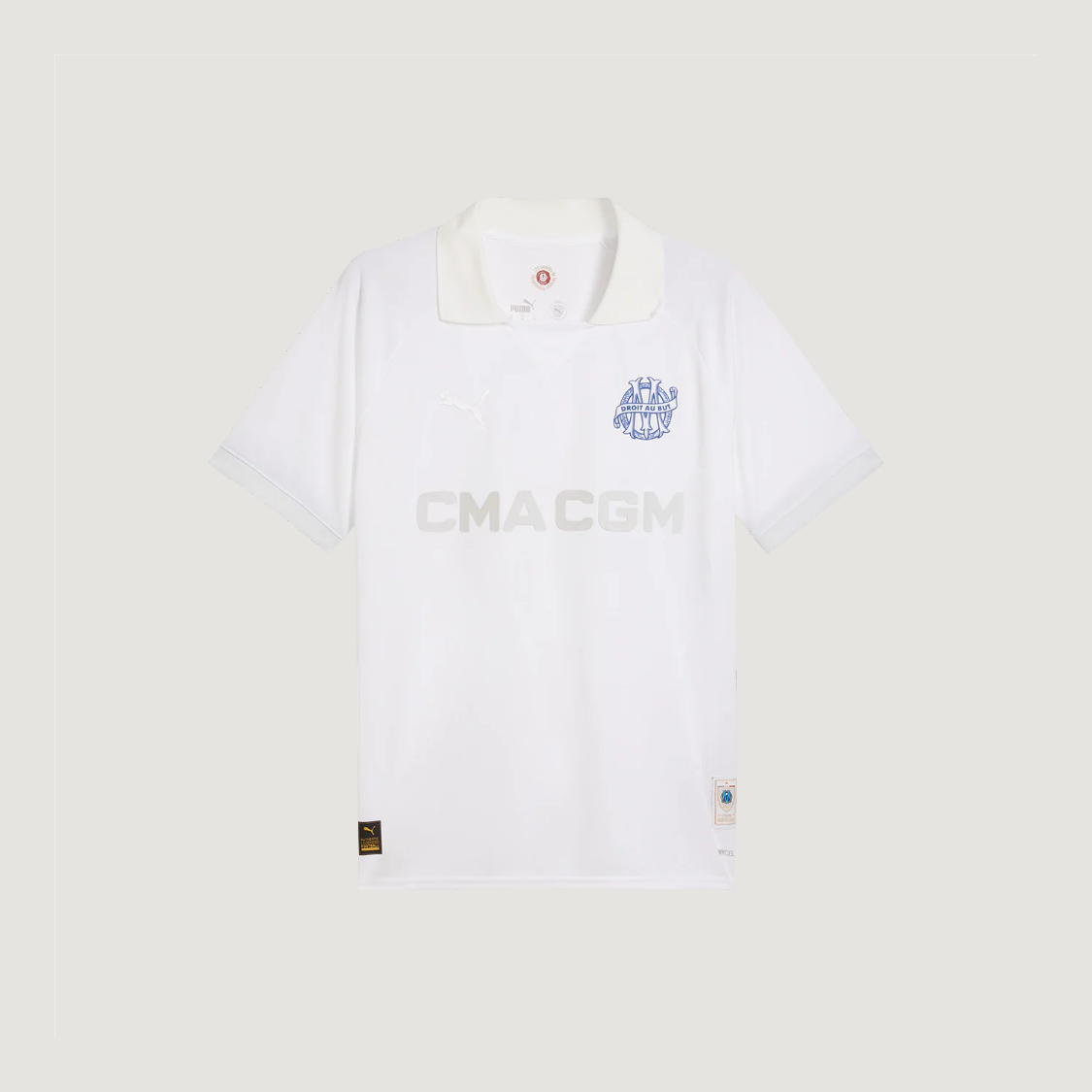 Olympique de Marseille - 125th Anniversary Jersey 24/25 - White Olympique de Marseille - 125th Anniversary Jersey 24/25 - White