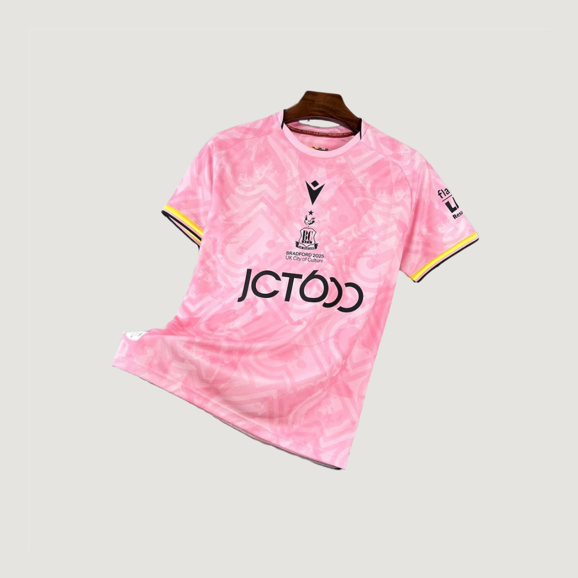 Bradford City – Maillot Extérieur 2025/26 – Rose - Covred
