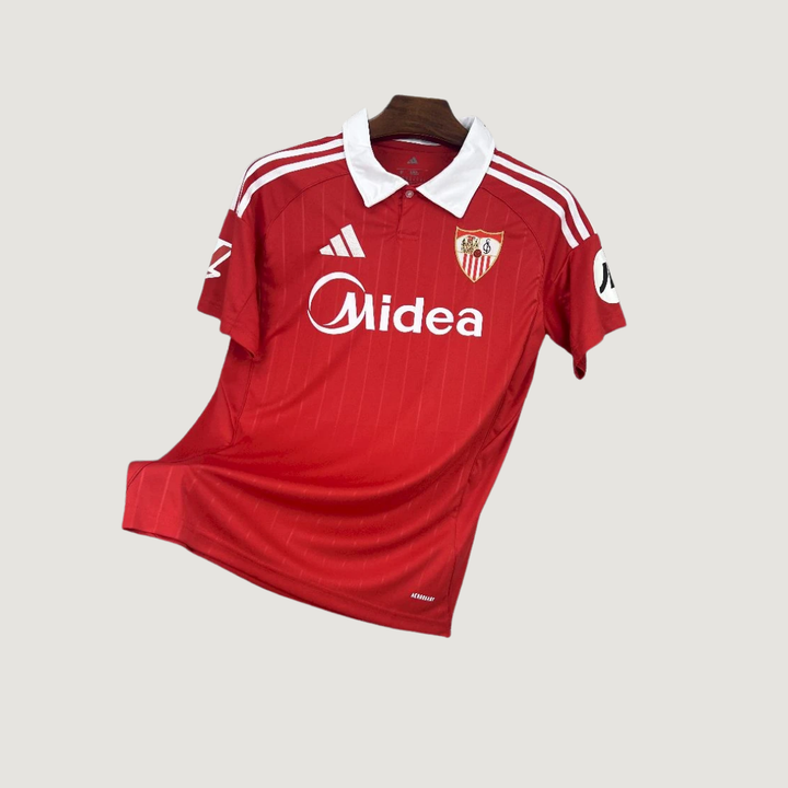Sevilla FC – Maillot Domicile 2025/26 – Rouge, Blanc - Covred