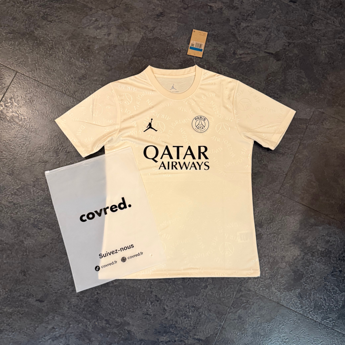 Paris Saint-Germain – Maillot Concept 2025/26 – Beige - Covred