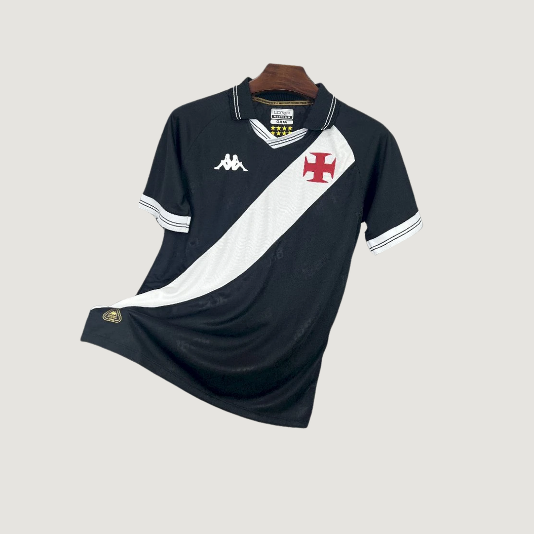 Vasco da Gama – Maillot Domicile 2025/26 – Noir, Blanc - Covred