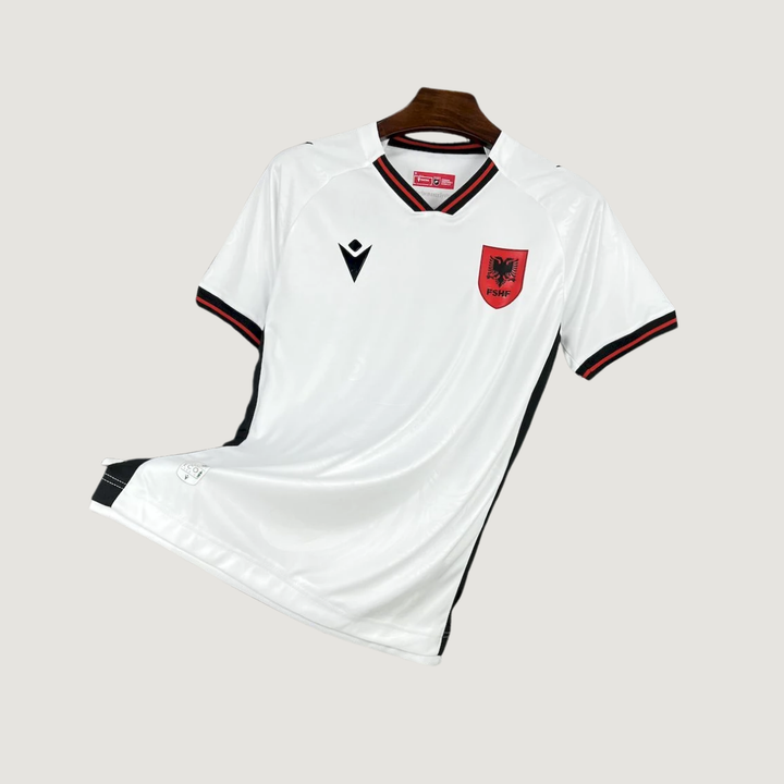 Albanie – Maillot Extérieur 2025/26 – Blanc - Covred