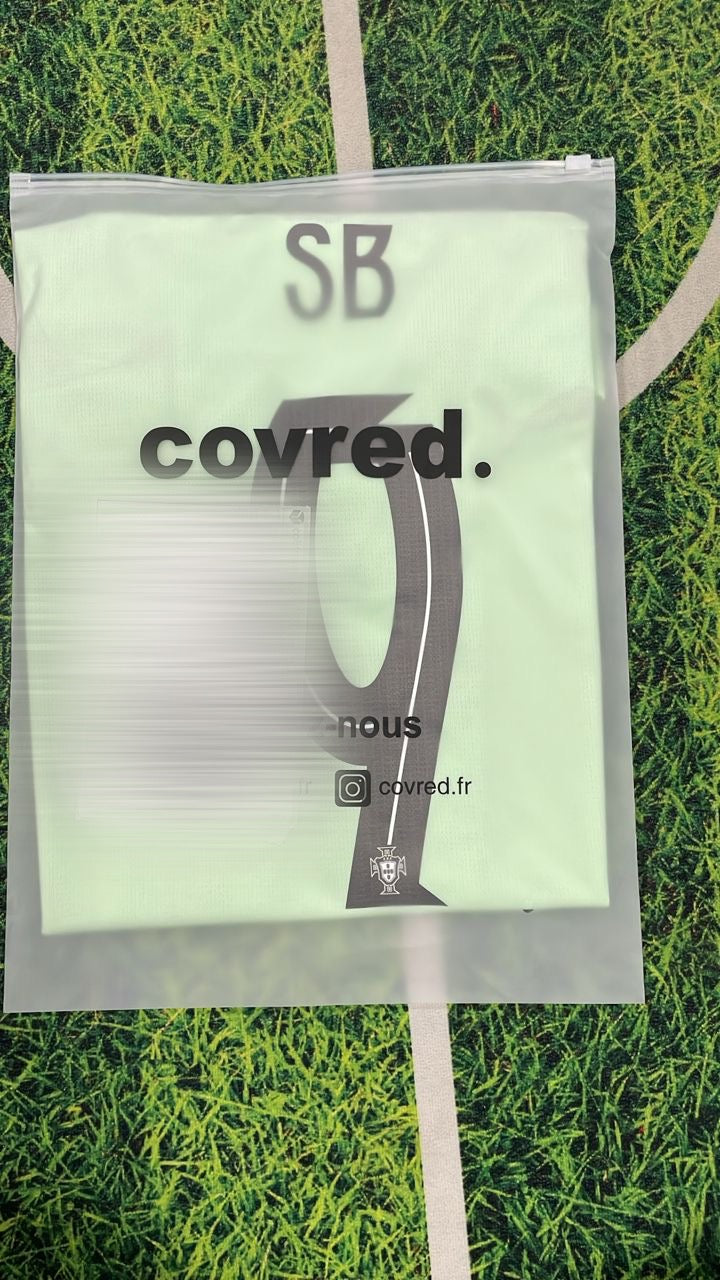 Portugal – Maillot Extérieur 2025  – Vert Menthe & Détails Noir - Covred