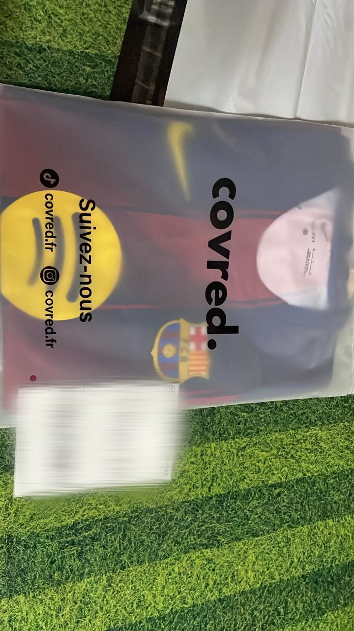 FC Barcelone – Maillot Domicile 2025/26 – Bleu, Grenat & Jaune - Covred