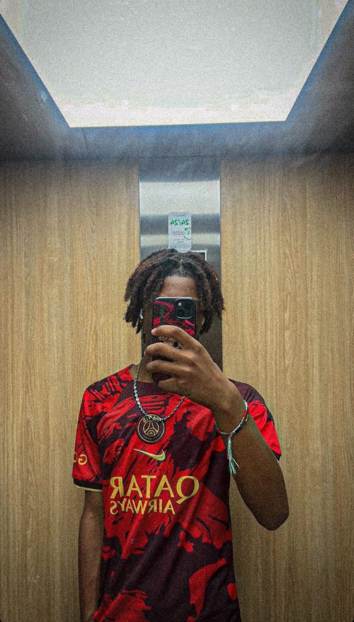 Paris Saint Germain ( PSG )  -  Maillot Édition Spéciale 24/25 - Rouge - Covred