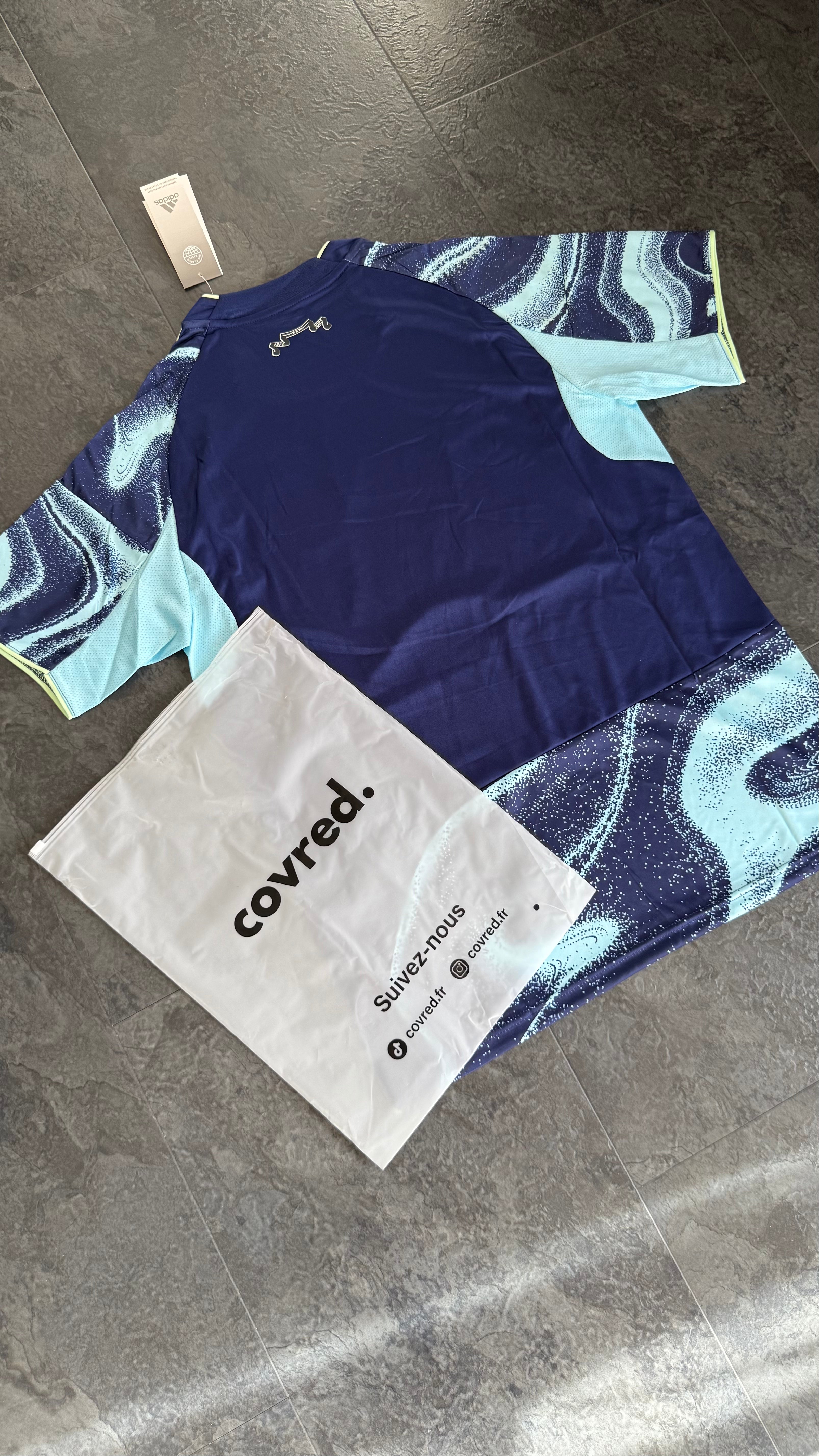 Ajax Amsterdam – Maillot Extérieur 2025/26 – Bleu - Covred