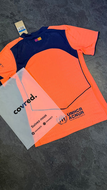 FC Barcelone – Maillot Third 25/26 – Orange, Marine - Covred