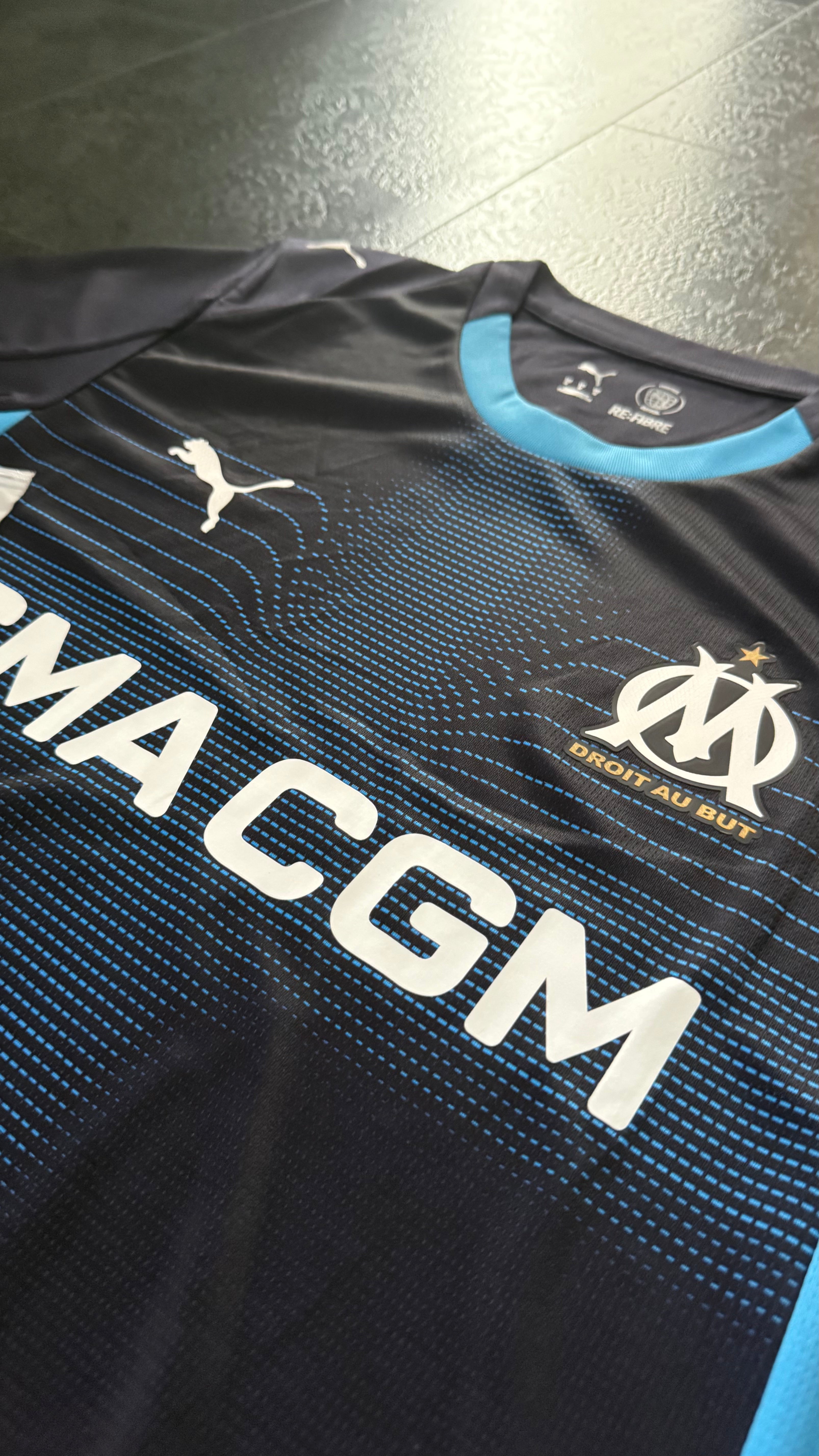Olympique de Marseille – Maillot Extérieur 2025/26 – Bleu marine - Covred