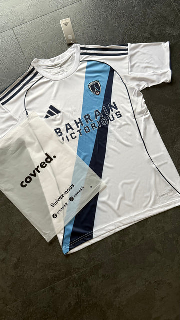 Paris FC – Maillot Extérieur 25/26 –  Blanc - Covred