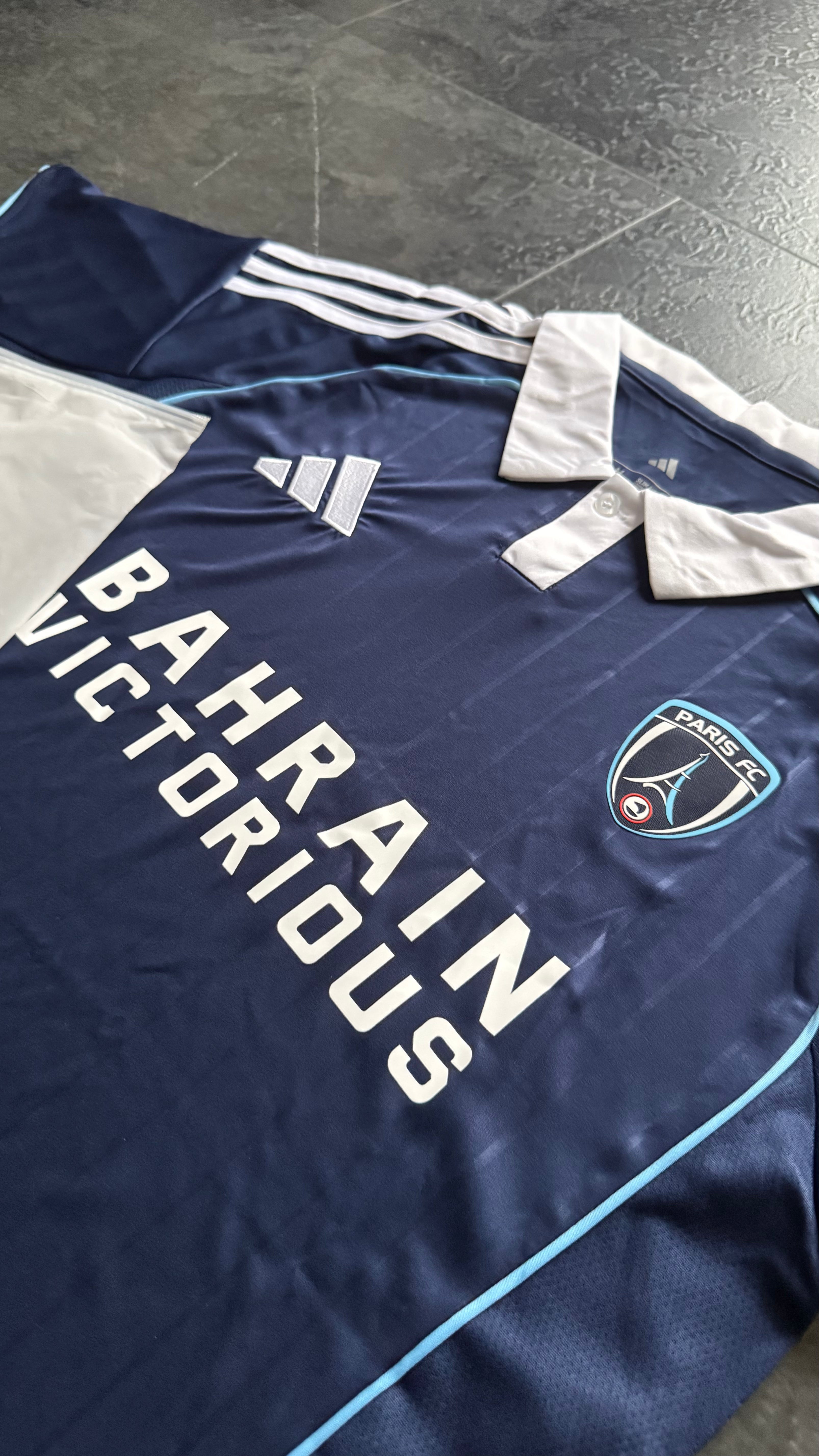 Paris FC – Maillot Domicile 2025/26 – Bleu Marine, Blanc - Covred
