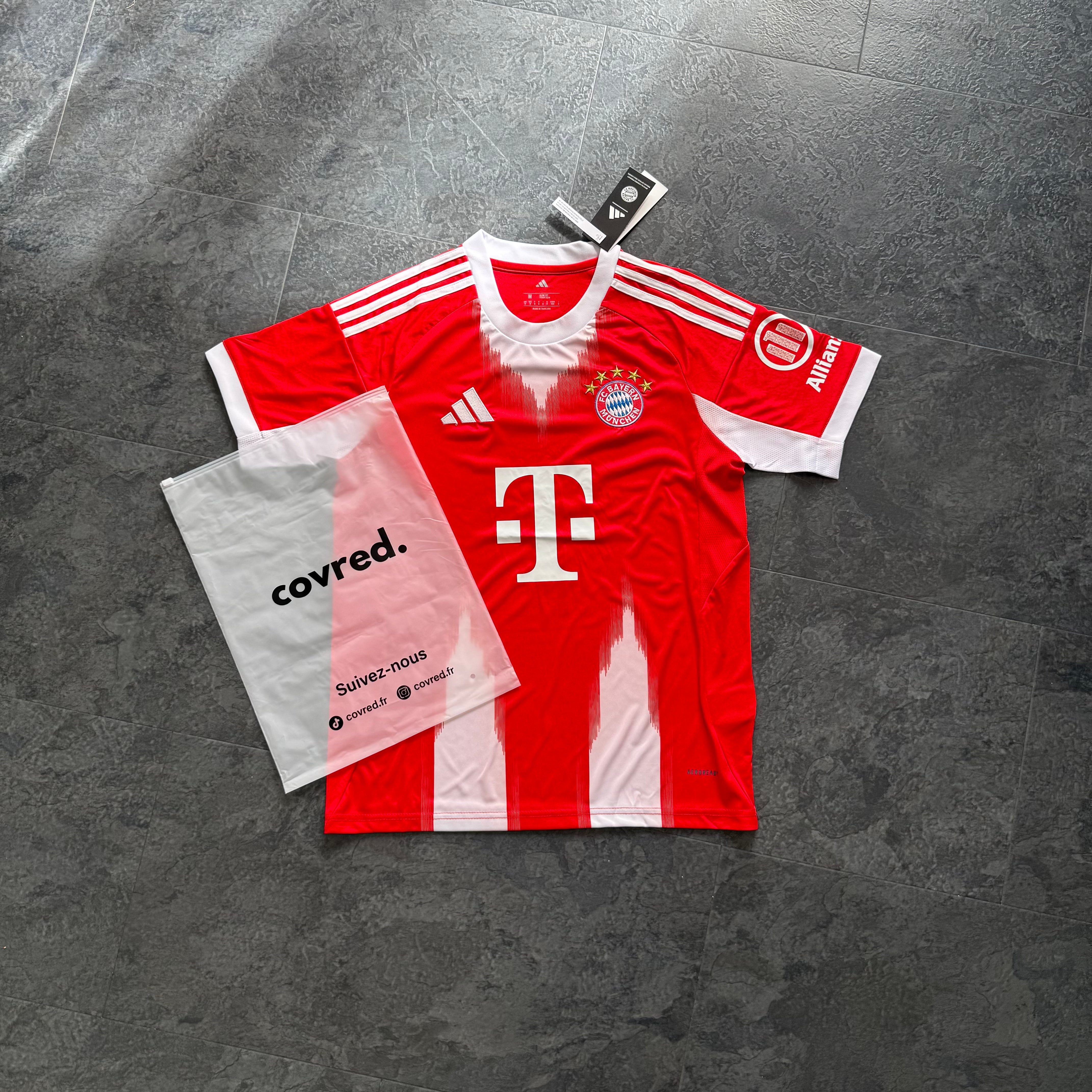 Bayern Munich – Maillot Domicile 2025/26 – Rouge - Covred