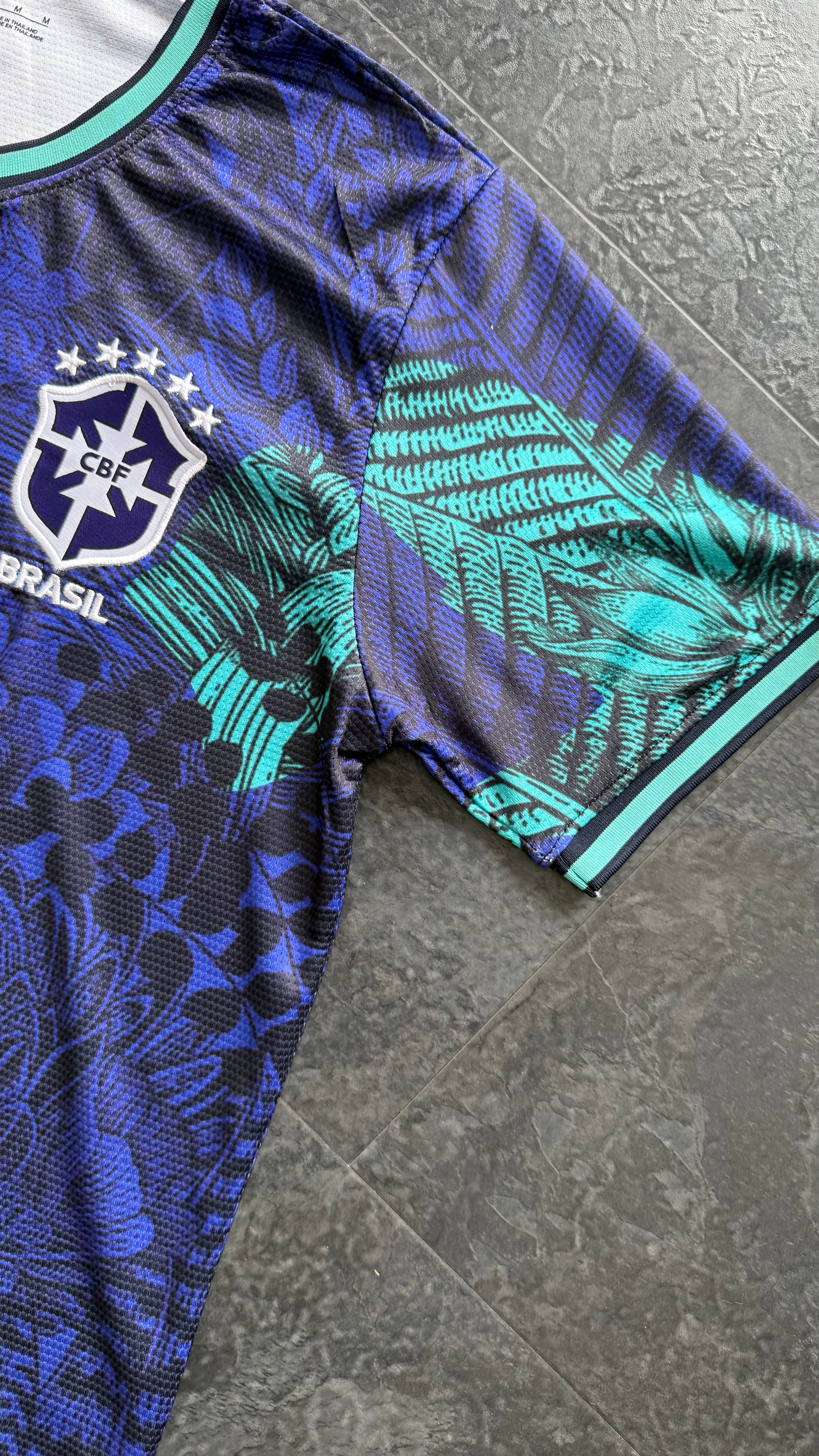Brésil – Maillot Concept 2026 – Bleu, Tropicale - Covred