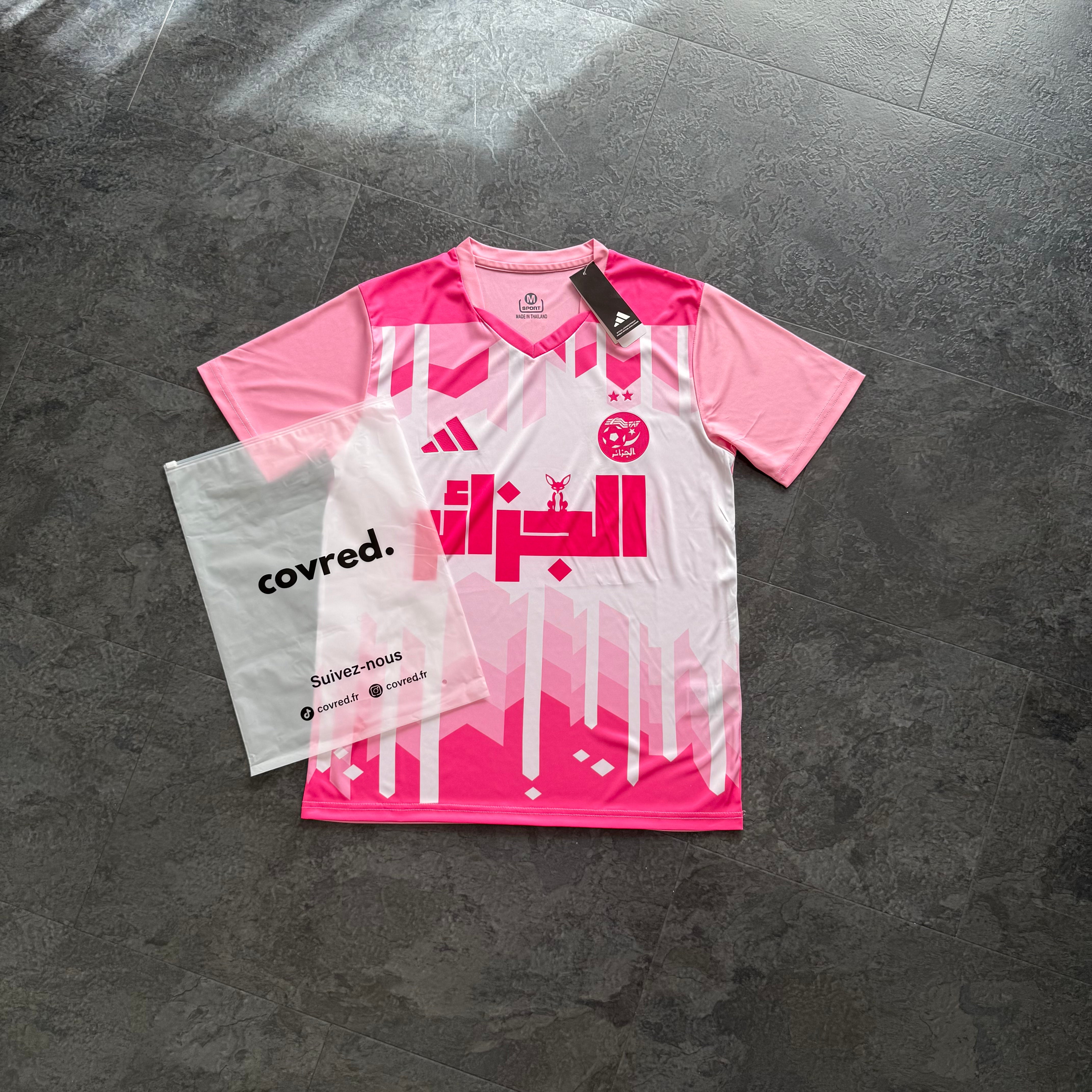 Algérie – Maillot Concept 2026 – Rose, Blanc - Covred