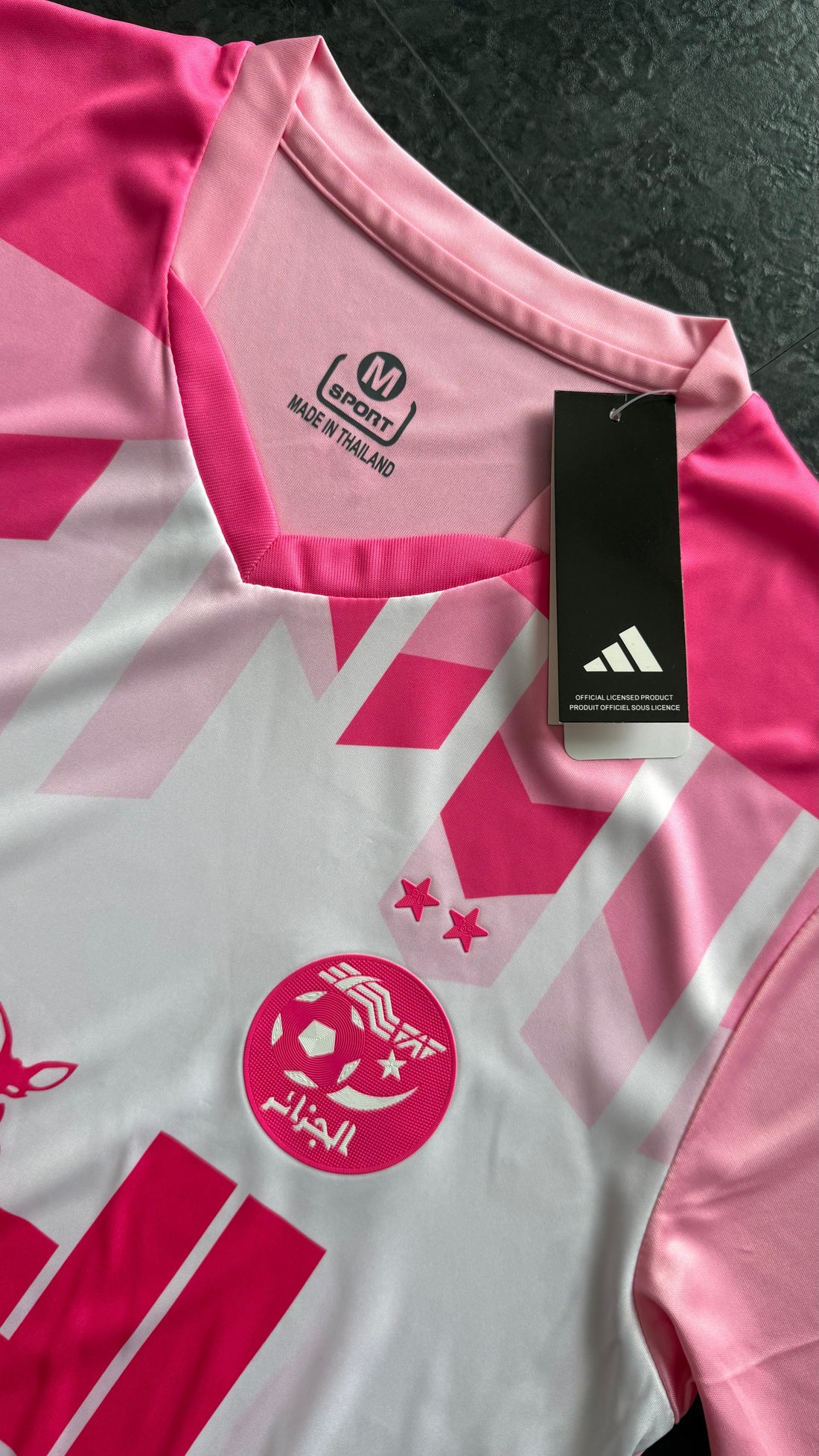 Algérie – Maillot Concept 2026 – Rose, Blanc - Covred