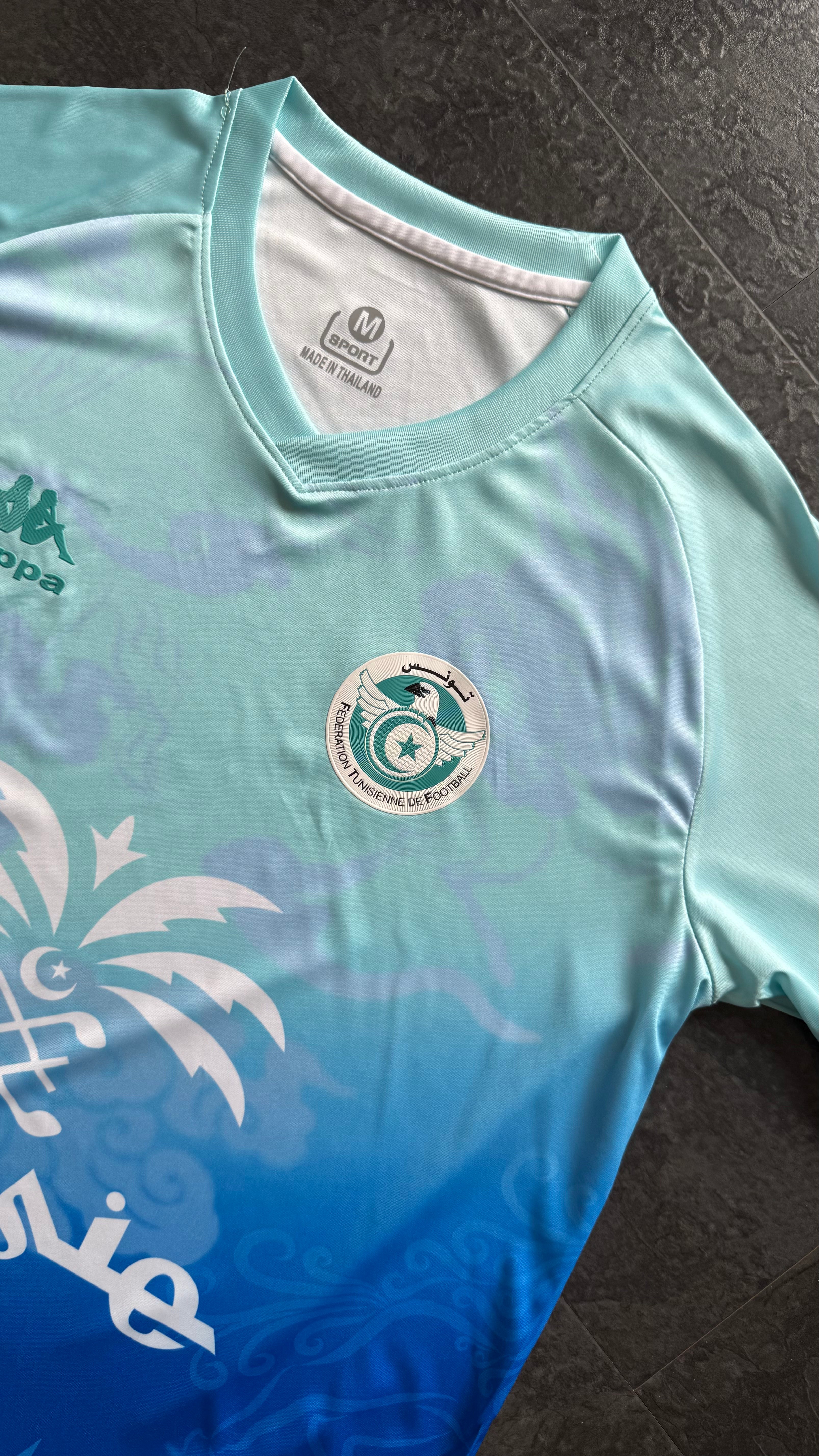 Tunisie – Maillot Concept 2025/26 – Bleu dégradé - Covred